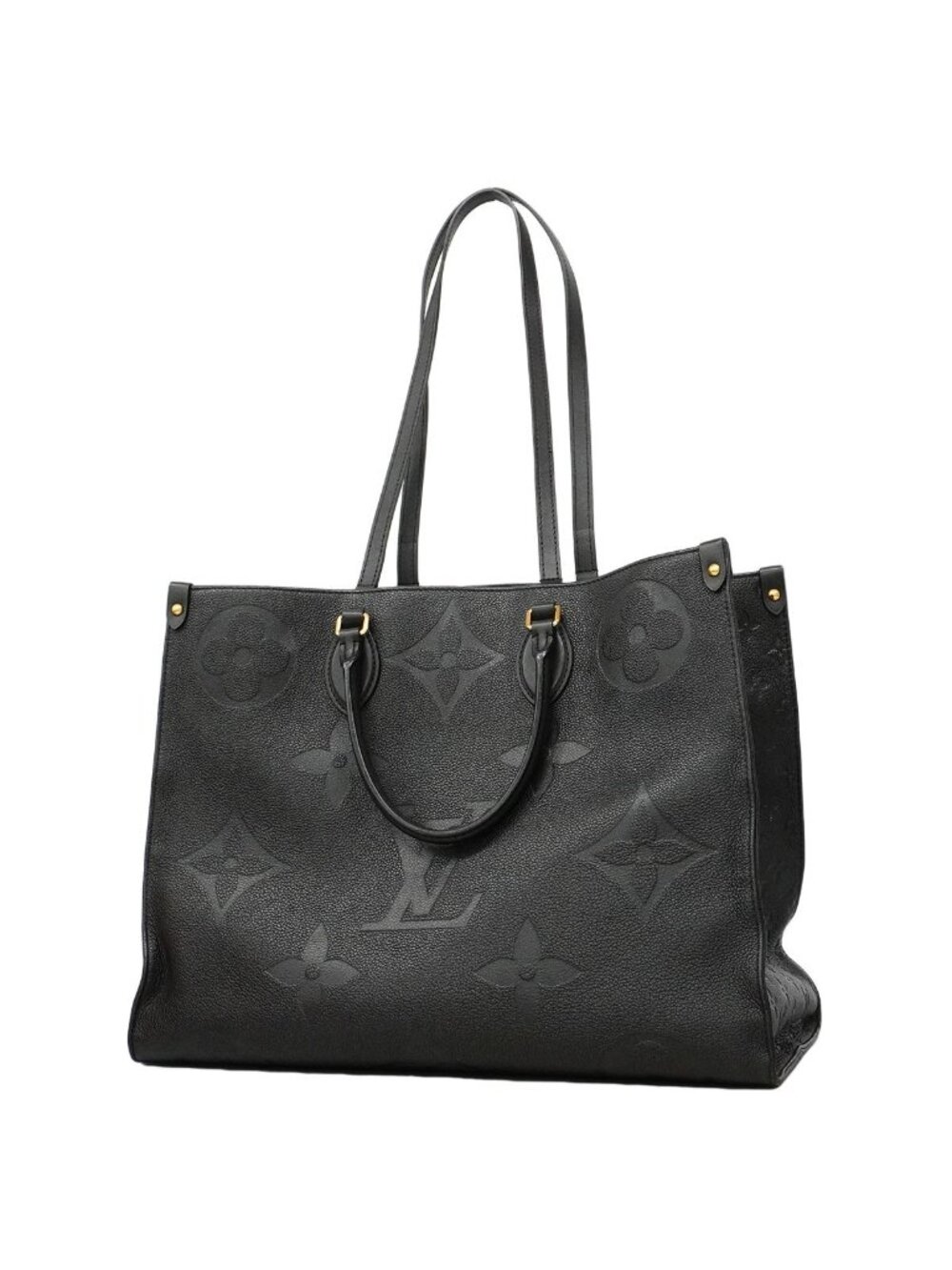 Louis Vuitton Tote Bag Monogram Empreinte On The Go GM Noir 2-Way